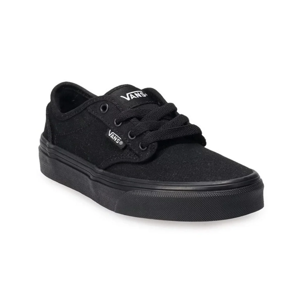 Vans Doheny Triple Black Skate‎ Shoes Youth Size 11YT VN0A3MWA186 New